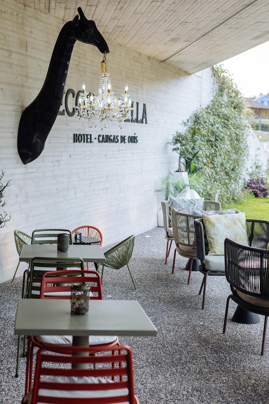 Hotel Ecos Del Sella Cangas de Onis Exterior photo